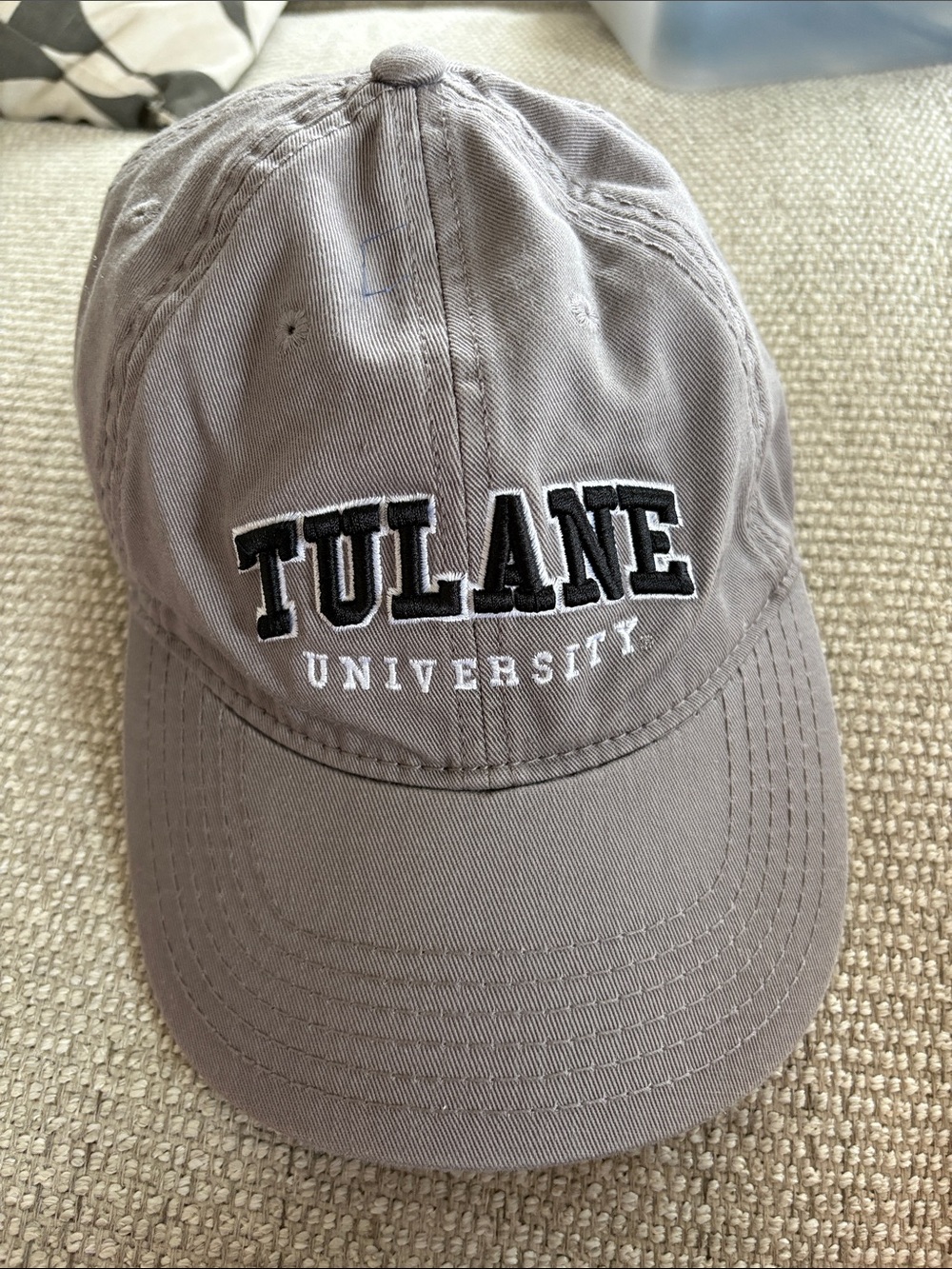 Tulane University embroidered LEGACY cap. Never worn